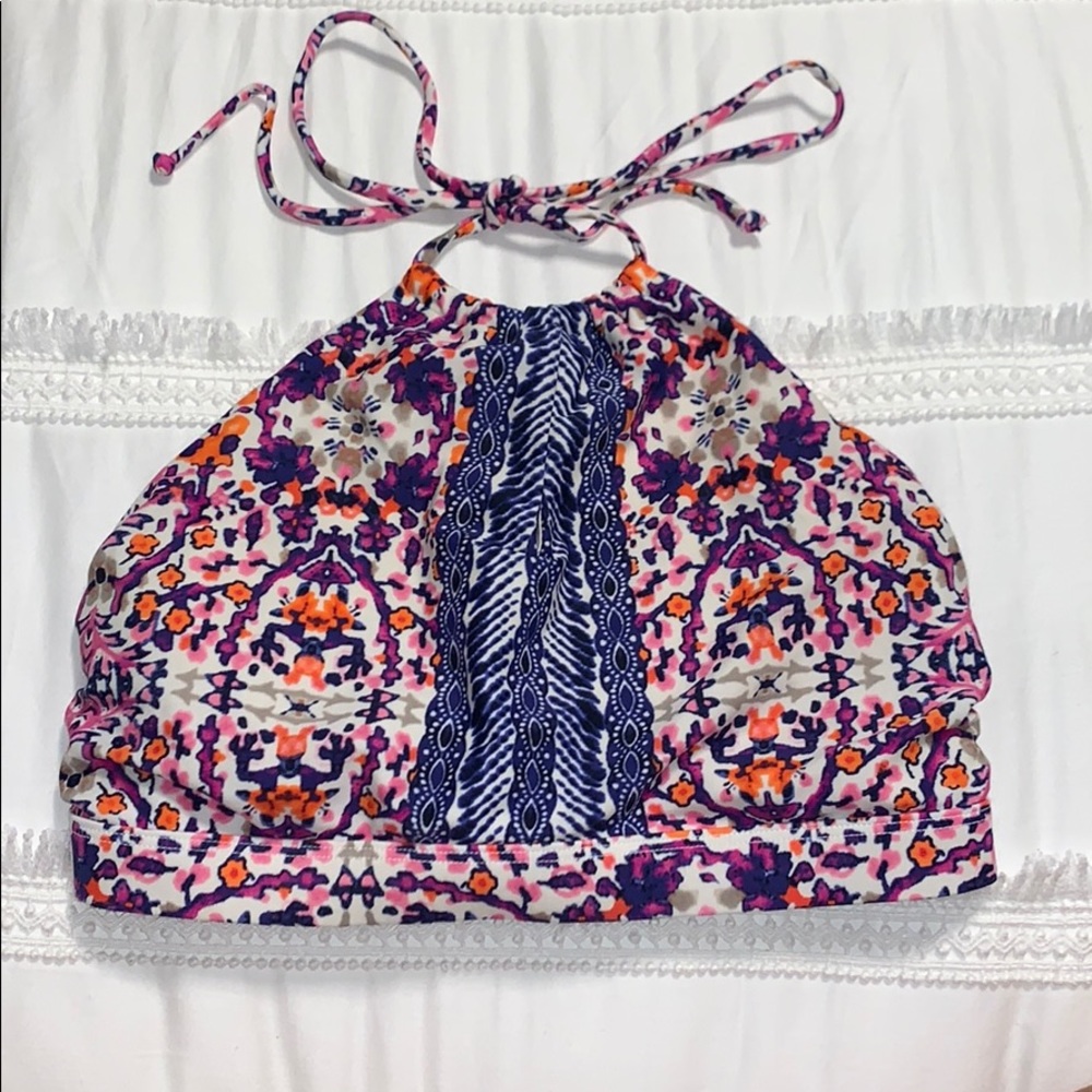 Athleta High Neck Bikini Top
